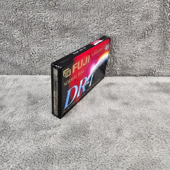 FUJI DR-I Normal Bias 90 Min Blank Audio Cassette Tape Type I, Brand New Sealed - Picture 9 of 12